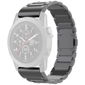 Garmin Fenix ​​7 etc. Klockarmband med magnetisk stängning - Svart
