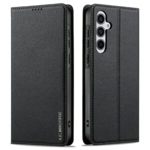 LC.IMEEKE Samsung Galaxy S25 FE Plånboksfodral - Svart