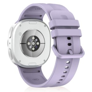 Samsung Galaxy Watch9/8/8 Classic Silikonarmband storlek L - Ljuslila