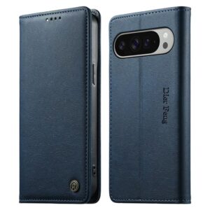 DIETFENG Google Pixel 11 Pro XL Plånboksfodral med RFID-skydd - Blå