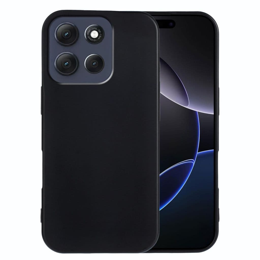 Motorola Moto G86 5G/G86 Power 5G TPU Skal Fingeravtrycksresistent – Svart