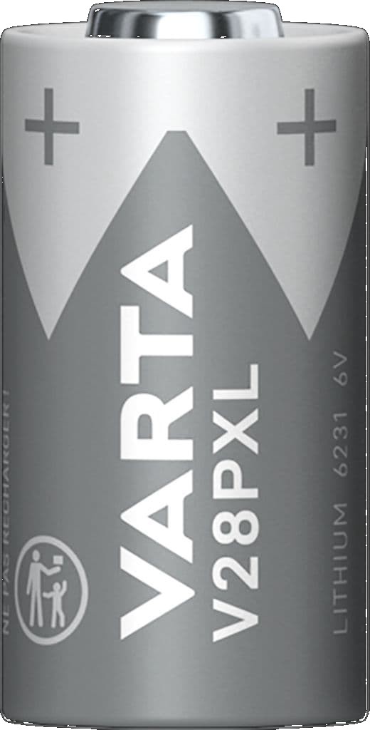 VARTA Lithium Cylindriskt Batteri V28PXL, 6V