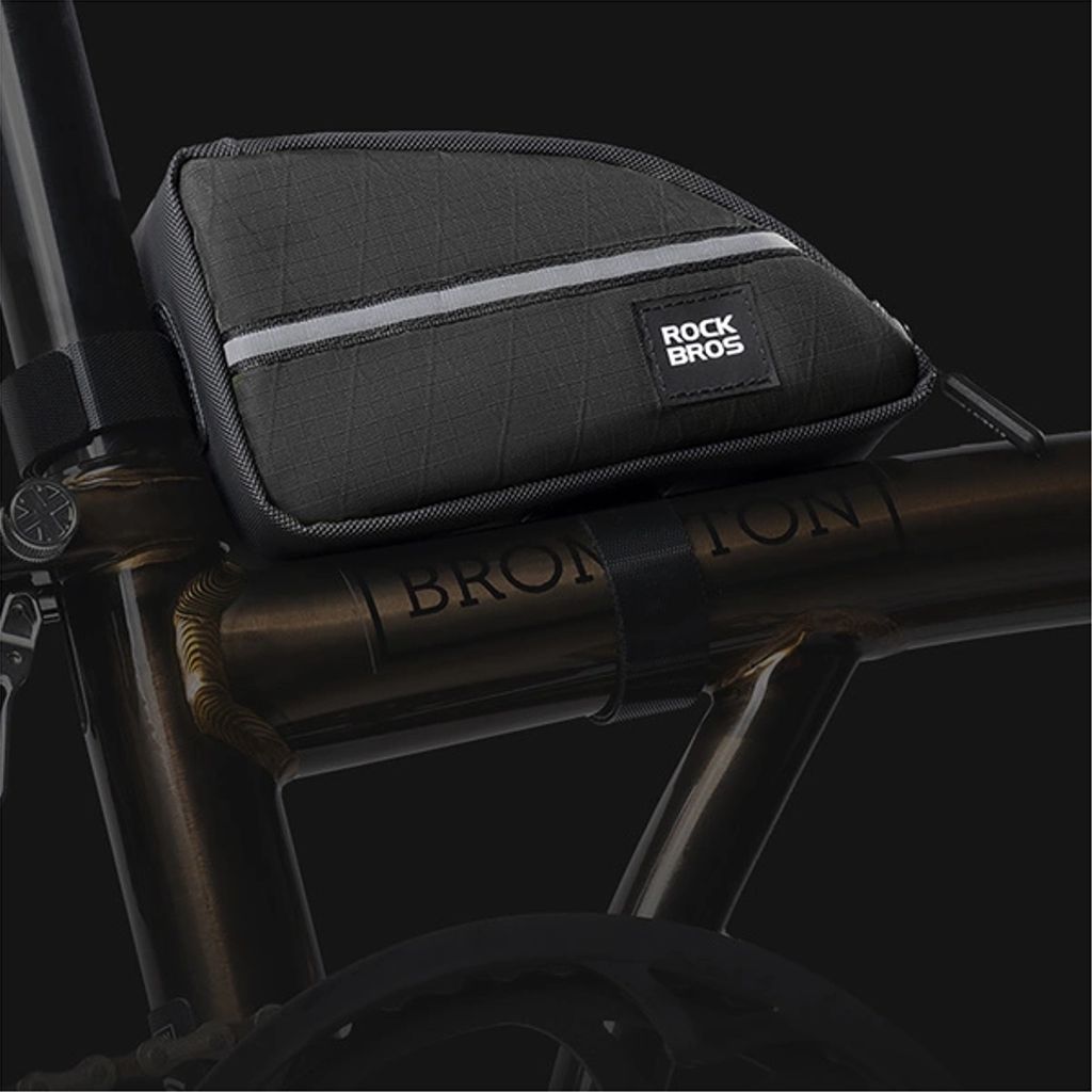 Rockbros Cykelväska Triangel För Ram 0.8L - Svart - Bild 2