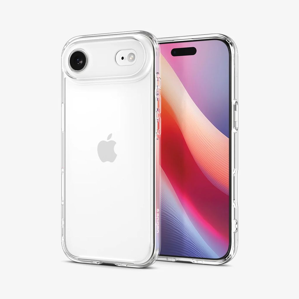 Spigen iPhone 17 Air Ultra Hybrid Skal - Crystal Clear - Bild 6