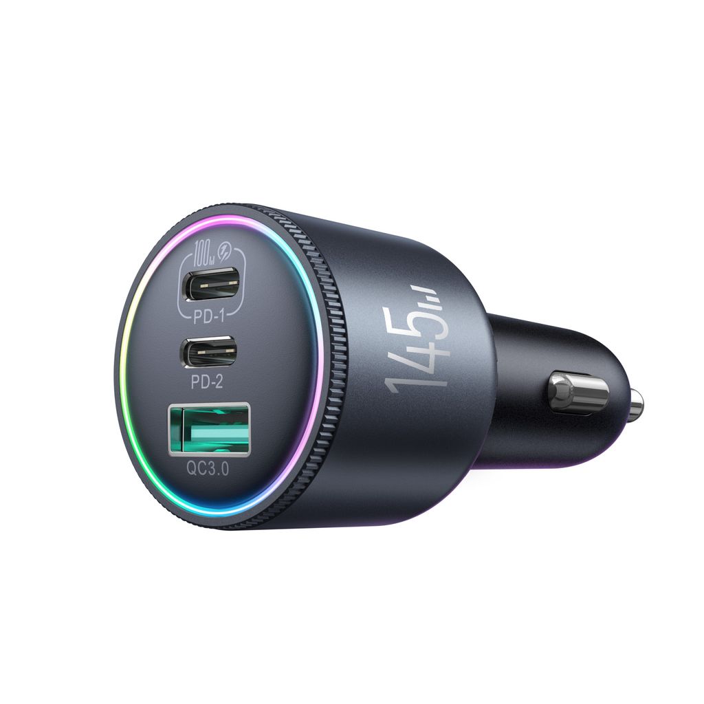 SiGN Billaddare 145W med 2x USB-C & 1x USB-A – PD & QC3.0 - Bild 10