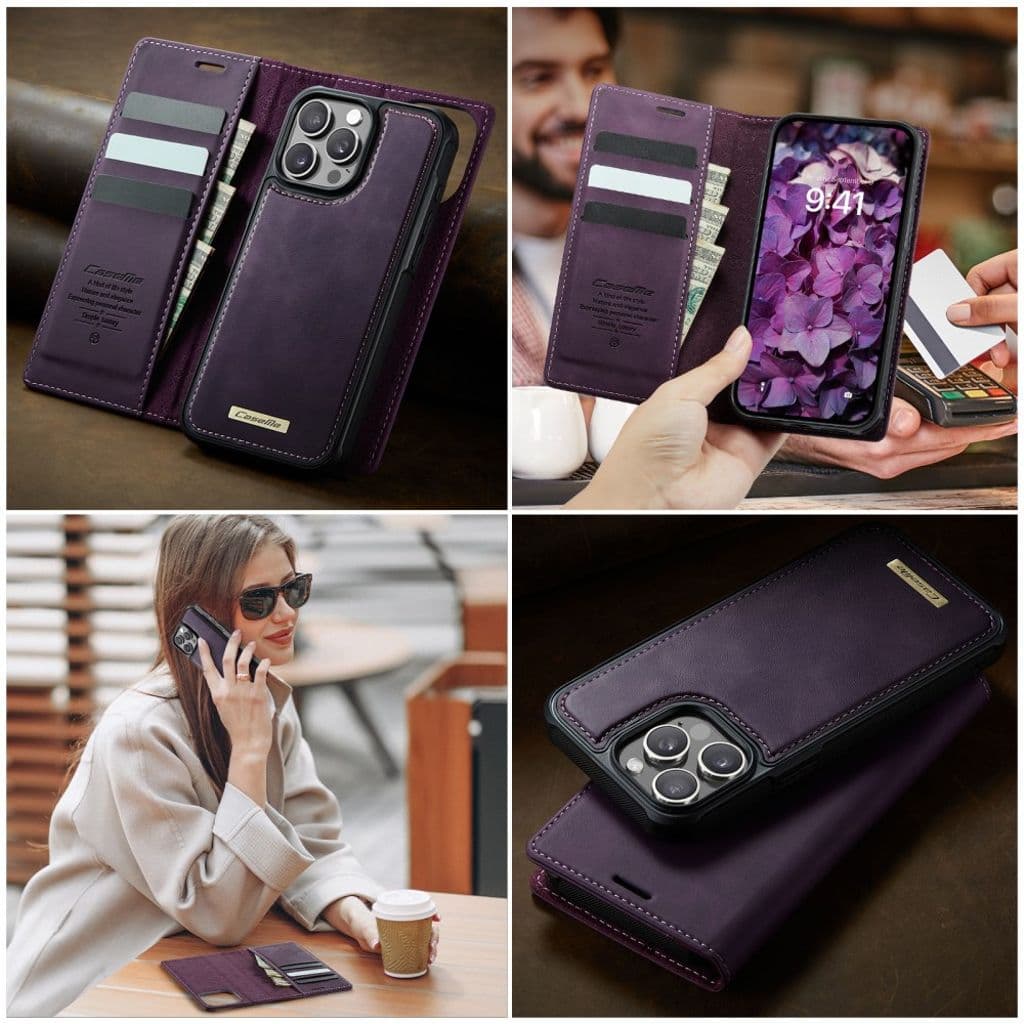 CASEME iPhone 15 Pro Max Fodral med MagSafe - Lila - Bild 12