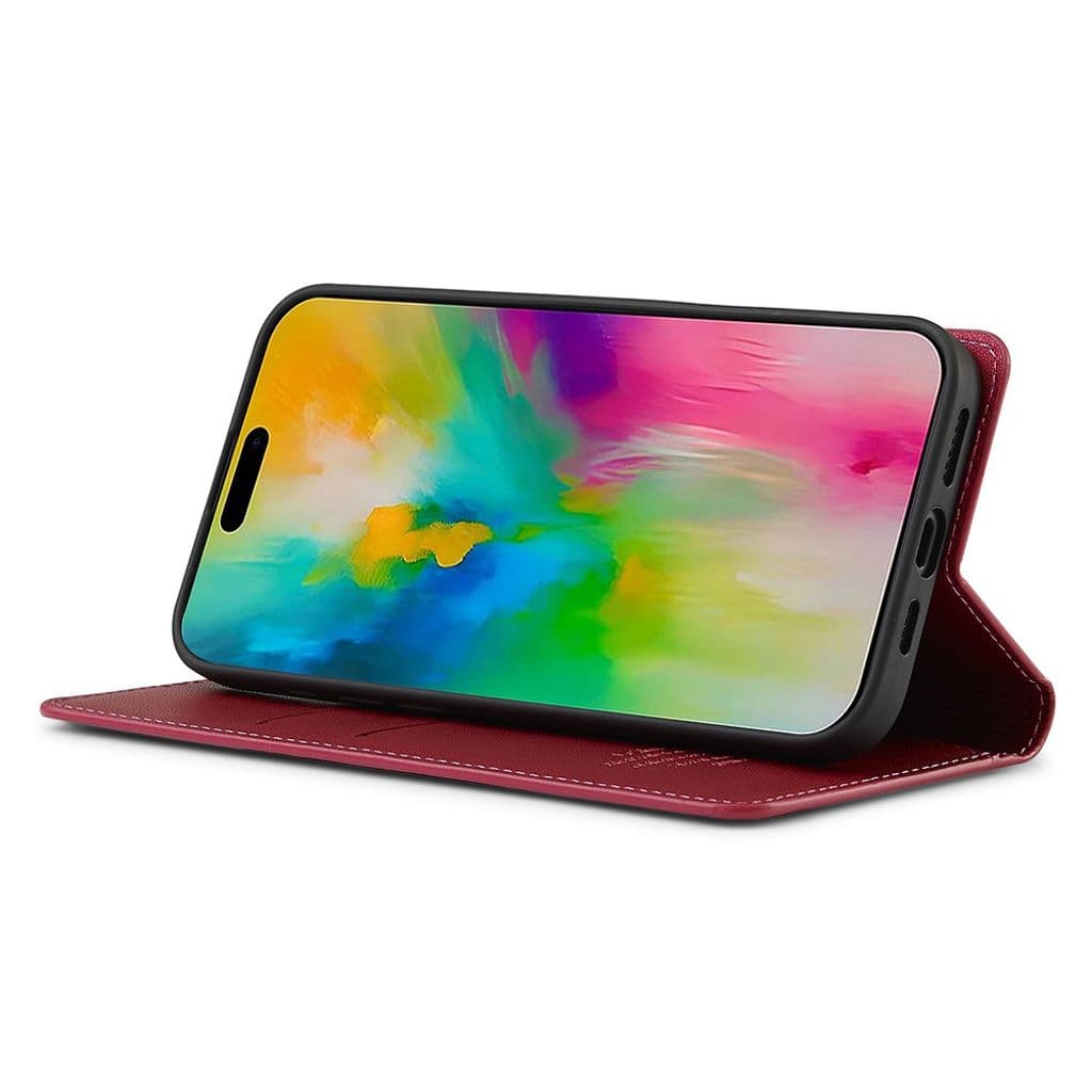 LC.IMEEKE iPhone 17 Plånboksfodral – Rosa - Bild 3