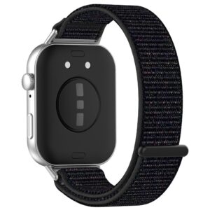 Huawei Watch Fit 3 Nylonarmband med kardborre - Svart