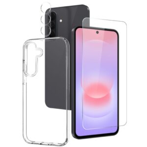 NORTHJO Samsung Galaxy A27 5G Skalset med skärmskydd och linsskydd
