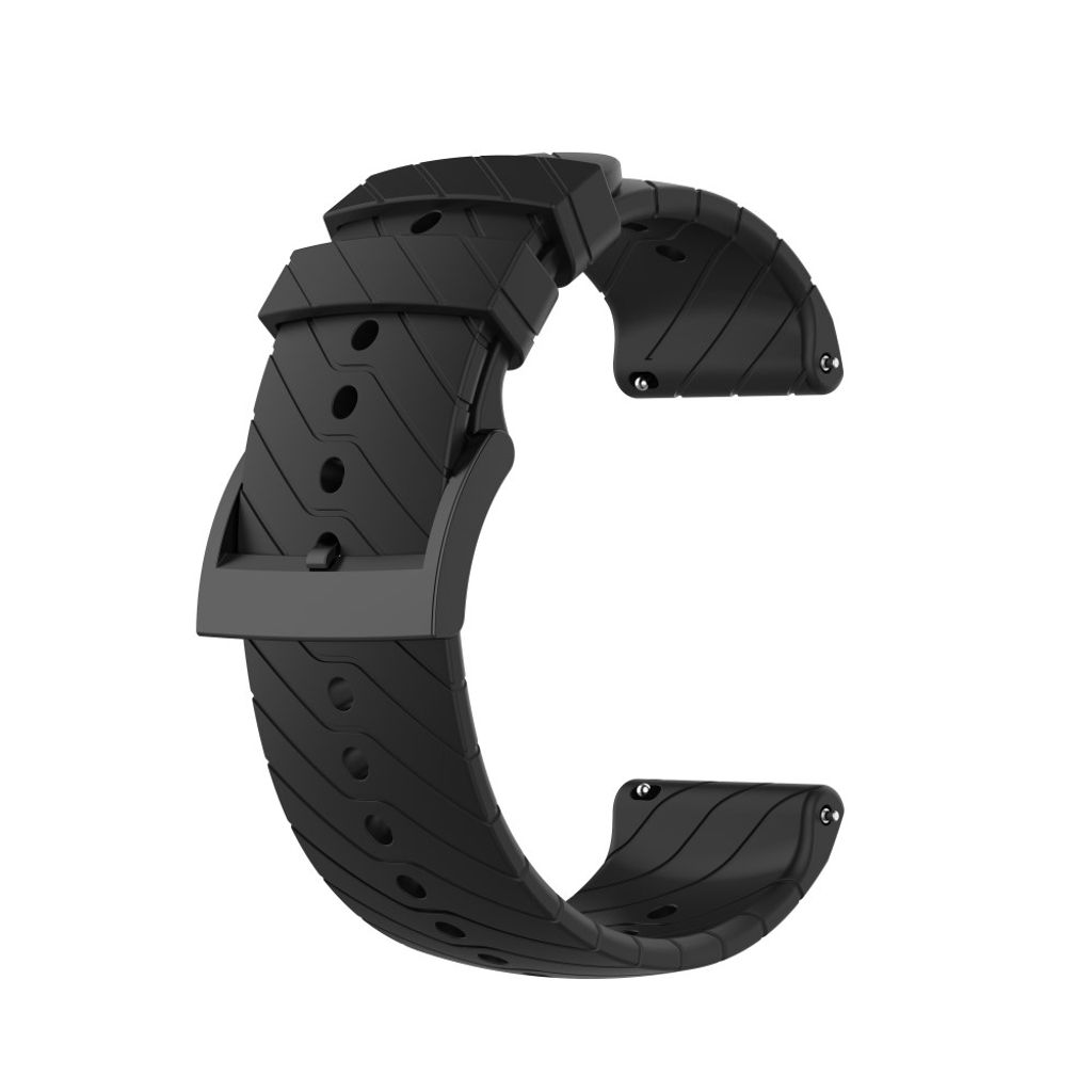 Suunto Spartan Sport/Suunto 9/Suunto D5 Silikonarmband - Svart