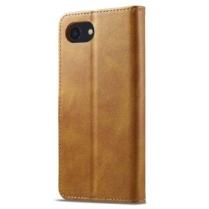 LC.IMEEKE iPhone 16e Fodral med Plånbok - Brun
