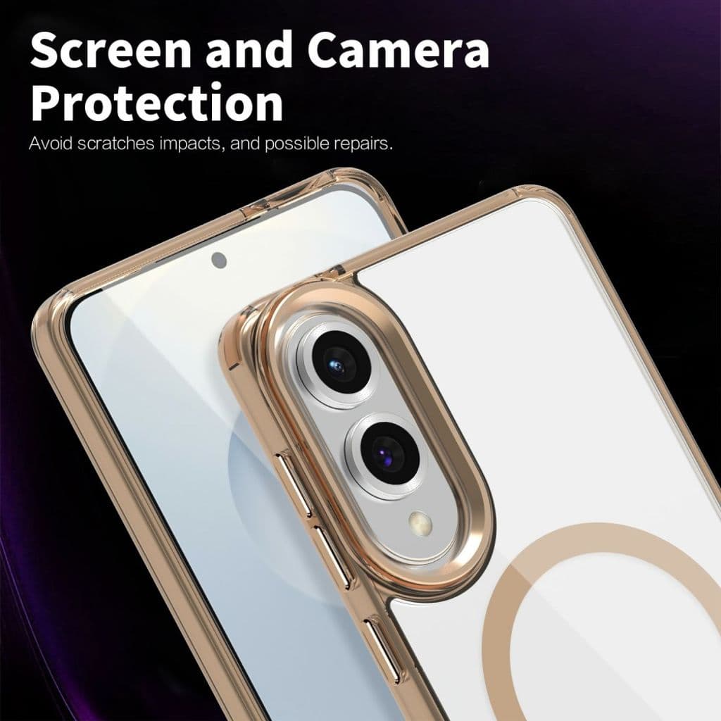 Samsung Galaxy S25 Edge Skal med MagSafe - Guld - Bild 6
