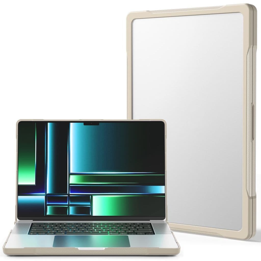 MacBook Pro 14" (2024/2023/2021) Skal - Beige