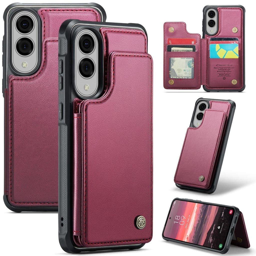 CASEME Samsung Galaxy S25 Edge Fodral - Röd