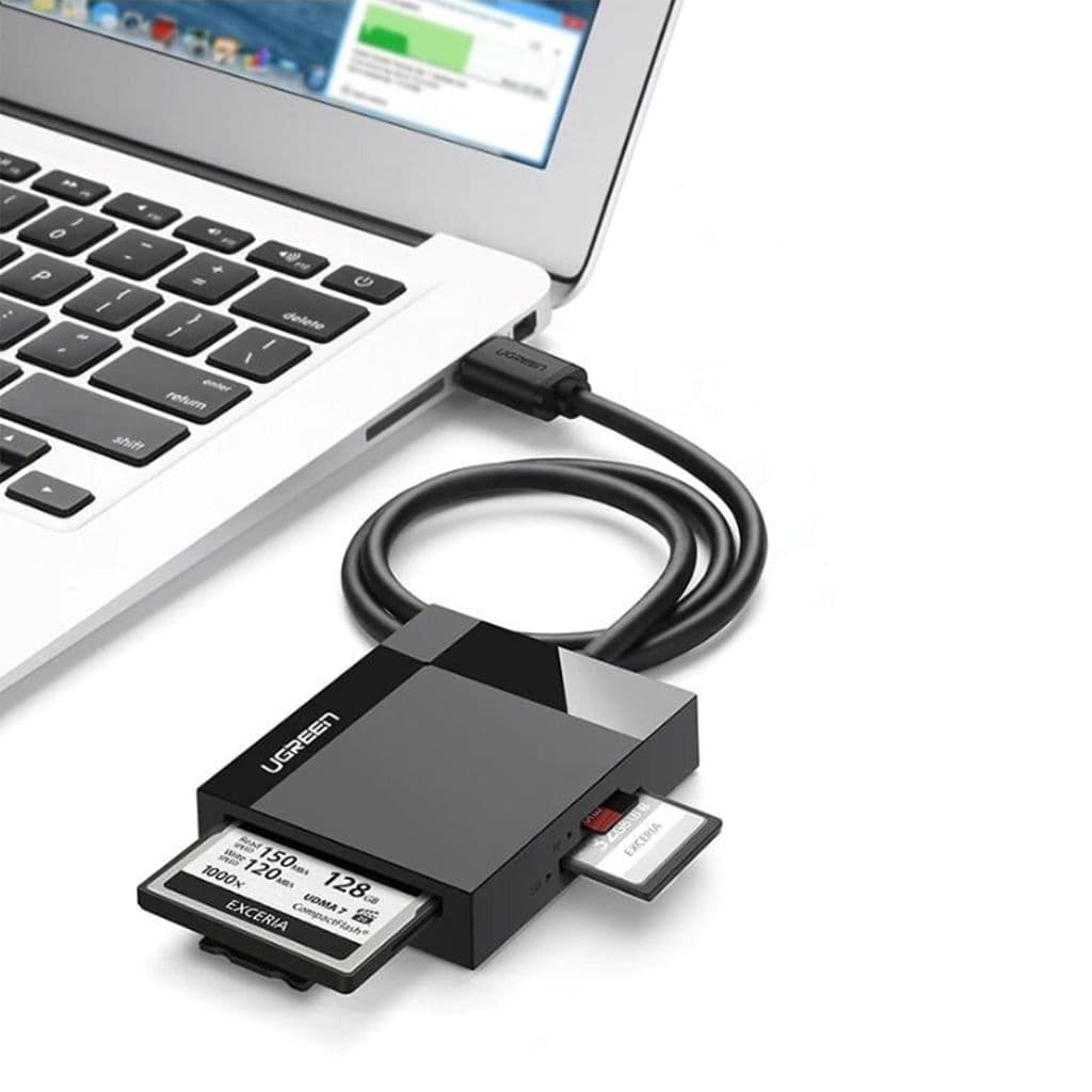 UGREEN SD/micro SD-minneskortläsare, USB 3.0, 50cm - Bild 3