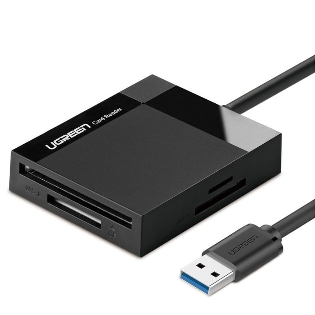 UGREEN SD/micro SD-minneskortläsare, USB 3.0, 50cm