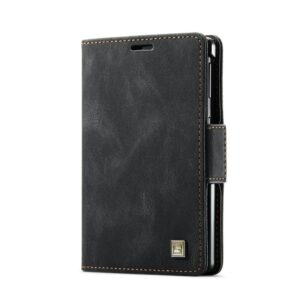 AUTSPACE Samsung Galaxy Z Fold8 Plånboksfodral i PU-läder med RFID-skydd - Svart
