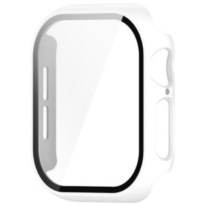 Apple Watch Series 10/11 46mm Skal med skärmskydd - Vit