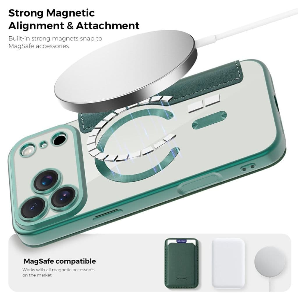 iPhone 17 Pro Max Fodral med MagSafe - Grön - Bild 7