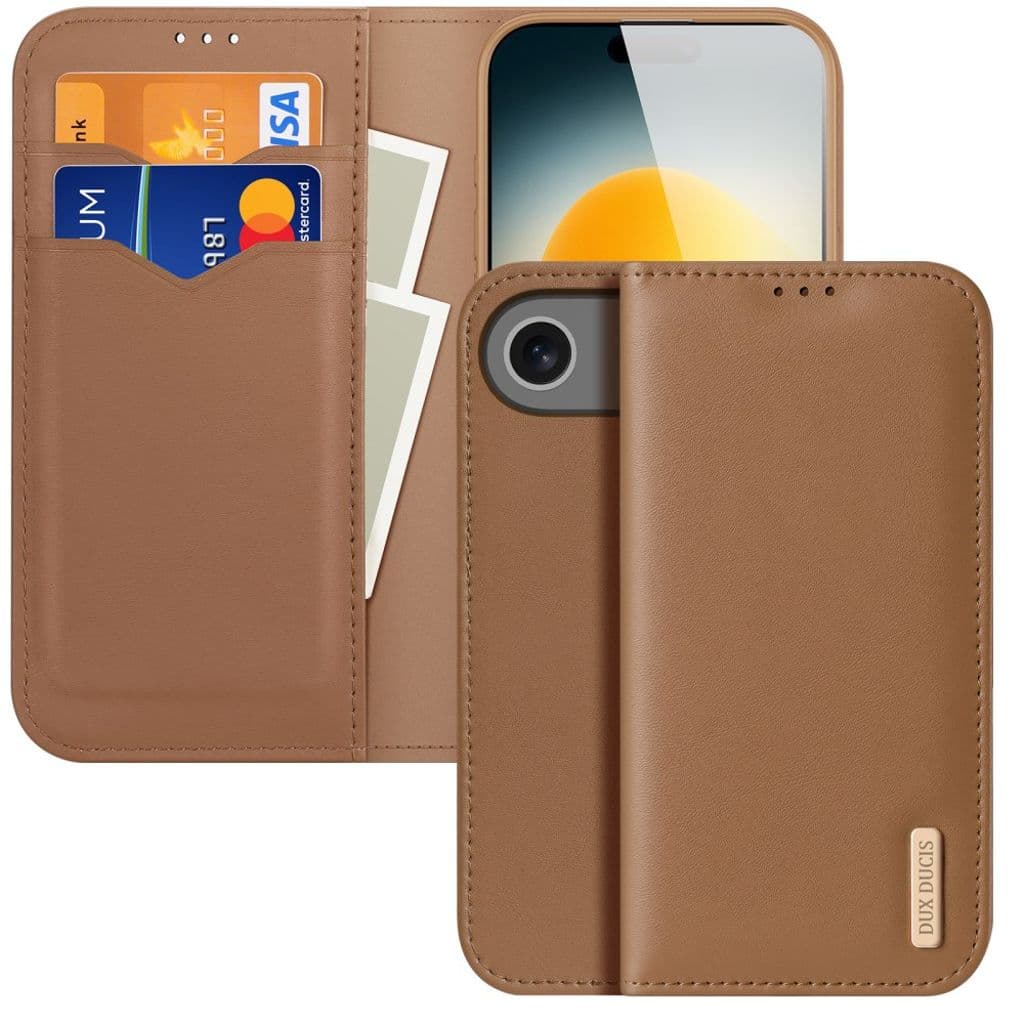 DUX DUCIS iPhone Air Fodral i Läder - Brun
