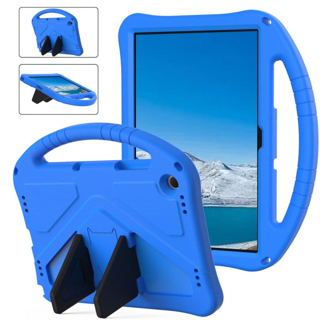 Samsung Galaxy Tab A11 Plus / A9 Plus Skal med handgrepp - Blå