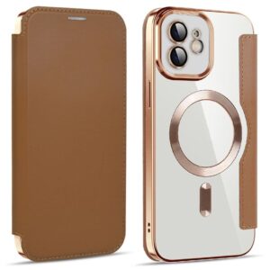 iPhone 12 Fodral med MagSafe - Brun