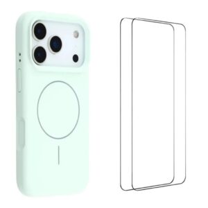 iPhone 18 Pro Max MagSafe Skal med 2 skärmskydd - Grön
