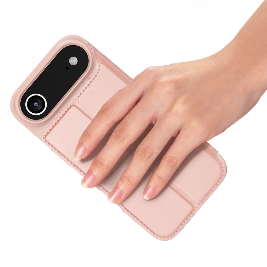 DUX DUCIS iPhone Air Fodral med stativ - Rosa - Bild 6