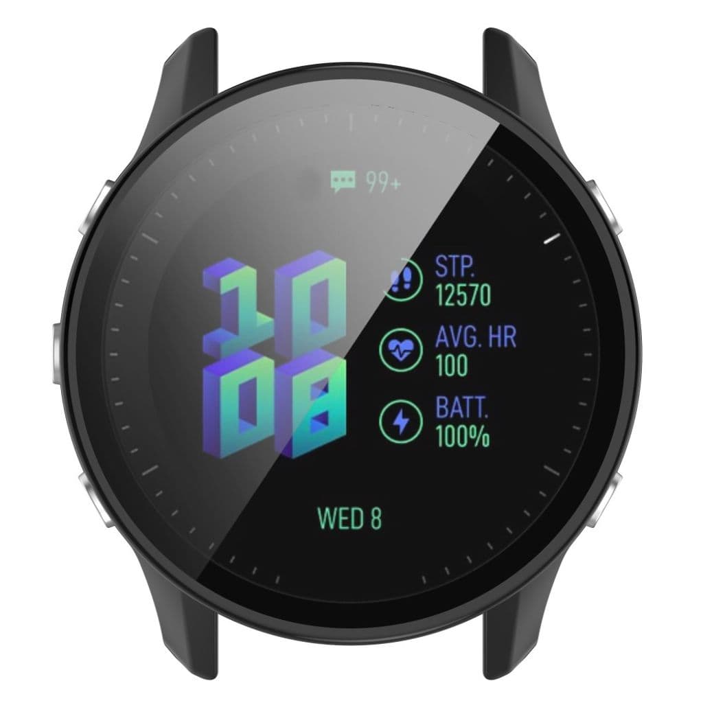 Garmin Forerunner 955 Skal med Skärmskydd - Svart - Bild 5