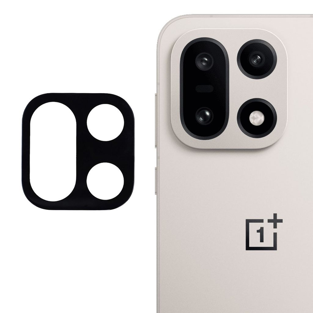 OnePlus 15 5G linsskydd härdat glas - Svart