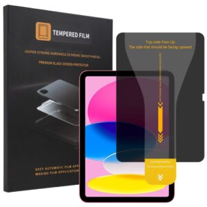 iPad 10.9/iPad (2025) Privacy Skärmskydd i aluminiumsilikatglas