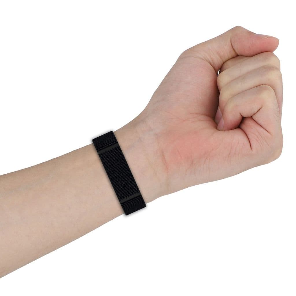 Garmin Fenix 8 47mm etc. Klockarmband i nylon - svart - Bild 5