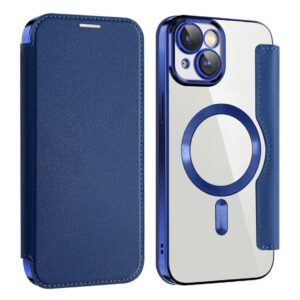 AMORUS iPhone 15 Plus Fodral med MagSafe - Blå