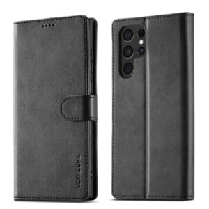 LC.IMEEKE Samsung Galaxy S26 Ultra Plånboksfodral - Svart