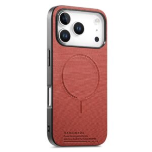 iPhone 18 Pro Max/17 Pro Max MagSafe Skal Textil - Röd