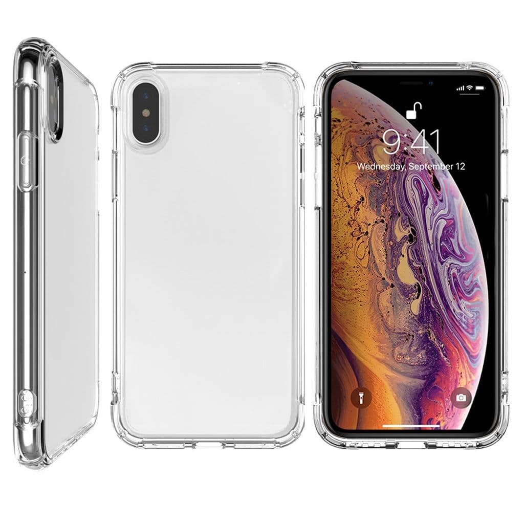 LEEU DESIGN iPhone X/XS Skal Stötsäkert – Transparent