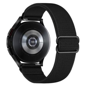 Samsung Galaxy Watch 46mm/Gear S3 Classic/Frontier Nylonarmband - Svart