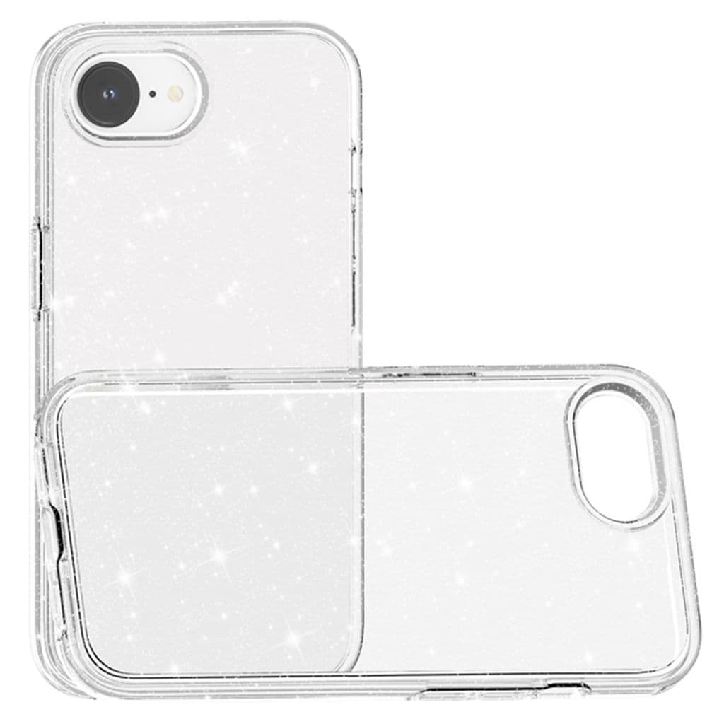 iPhone 16e Skal med Glitter - Transparent - Bild 5