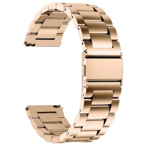 JLT Samsung Galaxy Watch 4/4 Classic Klockarmband i rostfritt stål - Roséguld