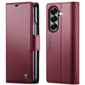 CASEME Samsung Galaxy Z Fold8 Ultra Plånboksfodral RFID-skydd - Röd