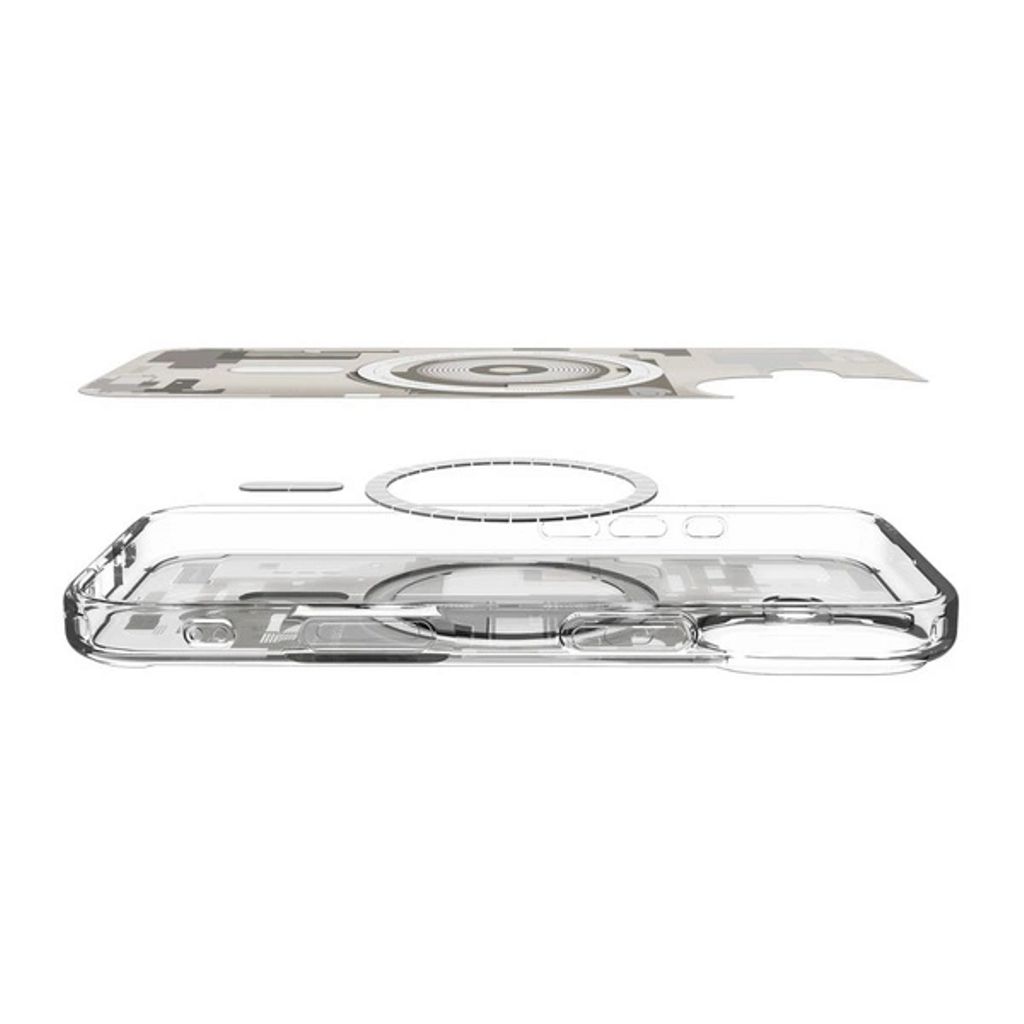 Spigen Ultra Hybrid MagSafe Zero One Skal till iPhone 17 - Titanium - Bild 5