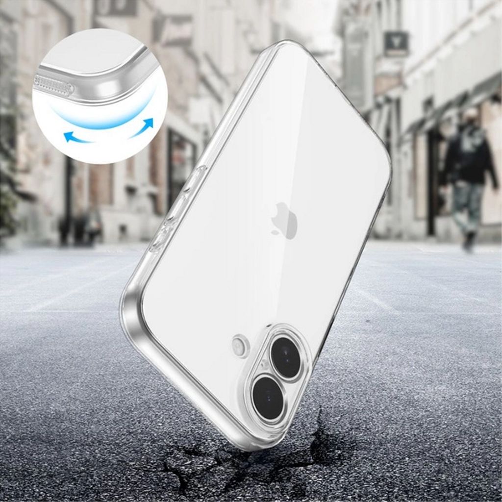 Tech-Protect FlexAir Skal till iPhone 17 - Transparent - Bild 2