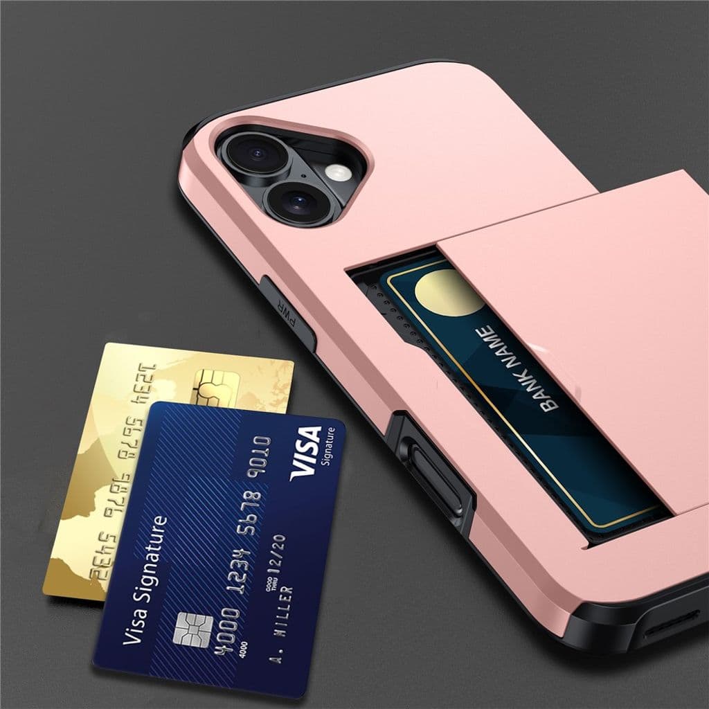 iPhone 17 Skal med kortfack - Svart - Bild 2