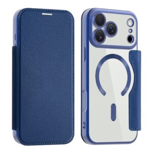 iPhone 17 Pro MagSafe RFID-blockerande plånboksfodral - Blå