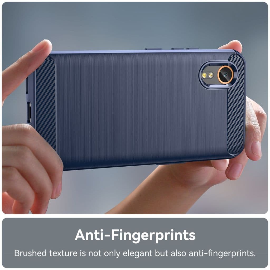 Samsung Galaxy Xcover7 Carbon Skal - Blå