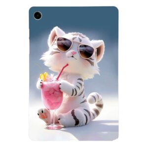 Samsung Galaxy Tab A11 Plus Skal med Tryck - Tiger