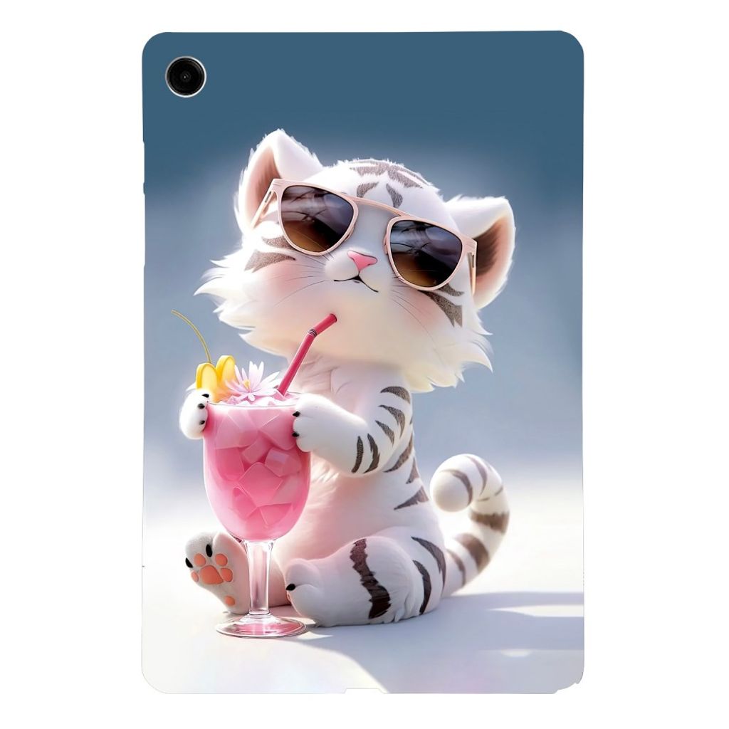 Samsung Galaxy Tab A11 Plus Skal med Tryck - Tiger