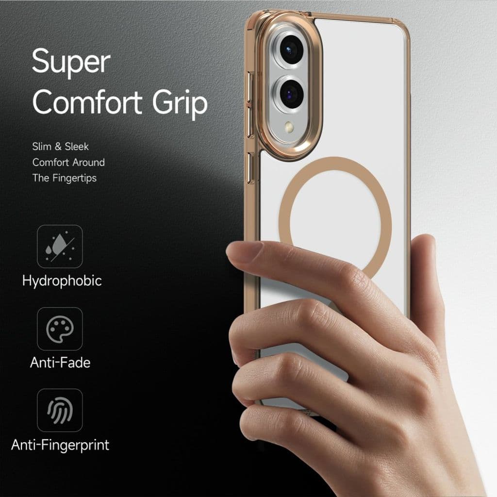 Samsung Galaxy S25 Edge Skal med MagSafe - Guld - Bild 7