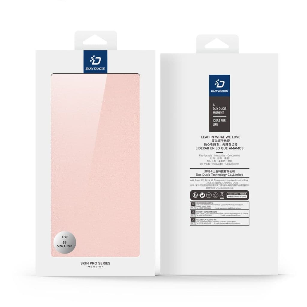 DUX DUCIS Samsung Galaxy S26 Ultra Plånboksfodral Stativ – Rosa - Bild 8