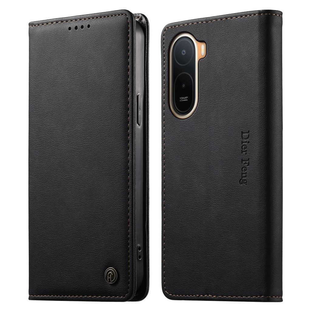 DIERFENG Xiaomi Redmi A7 Pro Plånboksfodral - Svart